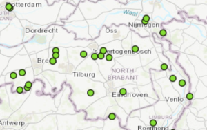 voedselbos kaart